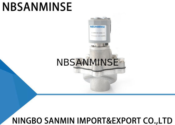 Tipo de ángulo recto válvula de diafragma del solenoide del colector de polvo de la válvula del jet del pulso RFS AC110V/AC220V/DC24V de RMF-Z-15 el 1/2
