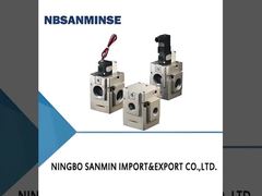 Válvula solenoide de 3 vías de la serie VG342, tipo de asiento operada por piloto