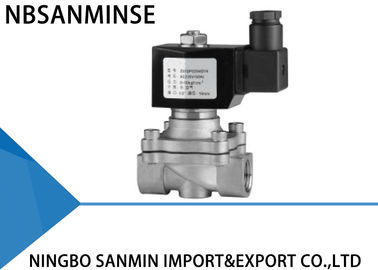 Válvulas electromagnéticas del acero inoxidable Z4 para la válvula electromagnética de actuación directa del agua