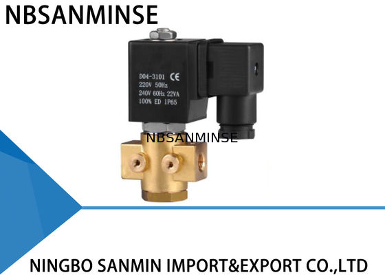 Válvula de solenoide de latón de P3 1 / 4 pulgadas NBSANMINSE de alta frecuencia