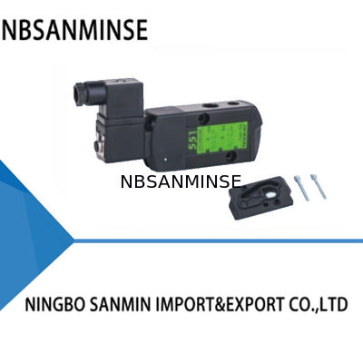 IP65 impermeable NAMUR válvula de solenoide de bobina única 0.2 - 1.0Mpa 60°C NBR PUR Sello NBSANMINSE